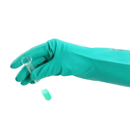 Ampri Chemikalien-Schutzhandschuhe Nitril Clean Expert grün