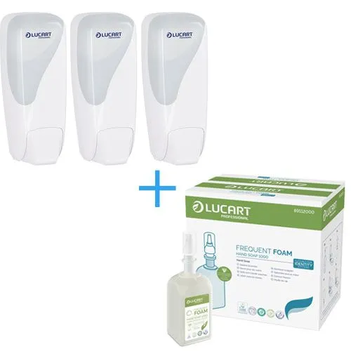 Lucart Identity Seifenspender-Set