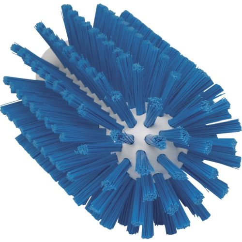 Vikan Rohrbürste für Stiel, Ø 77 mm, medium Borste, blau