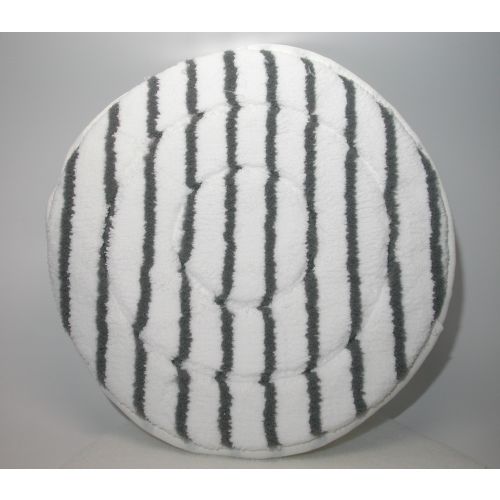 PolyPad weiß mit grauen Borstenstreifen