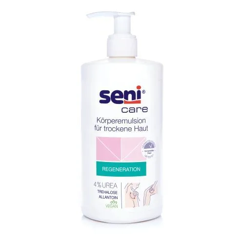Seni Care Körperemulsion f. trockene Haut 4 % Urea 500 ml