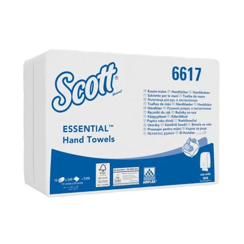 Kimberly-Clark 6617 Scott Essential Papierhandtücher 5.100 Tücher