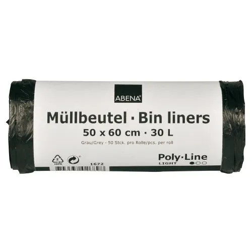 WBV Müllbeutel 30 ltr. grau