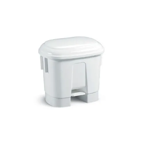 TTS Treteimer Derby 30 ltr. mit  Deckel,  komplett weiß