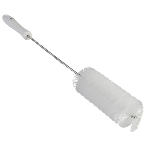 Vikan Rohrbürste mit Stiel Ø 50 mm, 500 mm, Borste medium, weiss