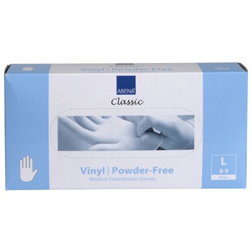 Abena Vinyl Handschuhe, puderfrei L