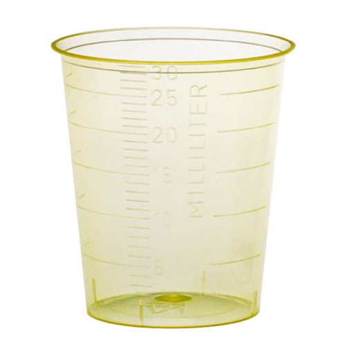 Medizinbecher, 30ml, graduiert