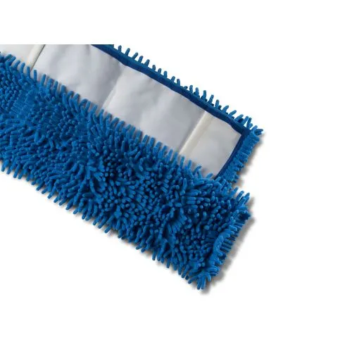 Microfasermop CHENILLE blau 50 cm mit Wasserdepot
