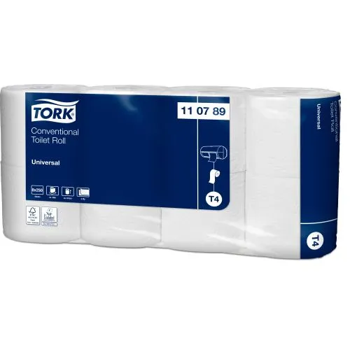 Tork Toilettenpapier 2 lagig, 250 Blatt