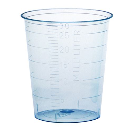 Medizinbecher, 30ml, graduiert