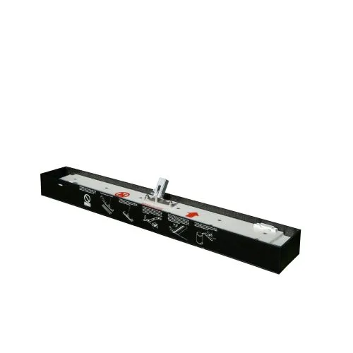 REN Rolltreppenreiniger Pad-Halter + Box 60cm