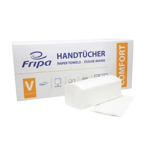 Handtuchpapier Fripa hochweiss