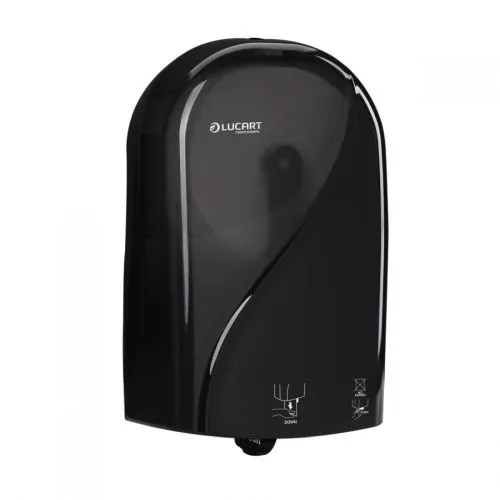 Lucart Identity Autocut Toilettenpapier-Spender schwarz