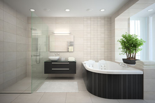 Das Bad hygienisch sauber