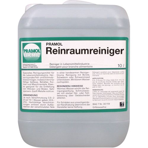 Pramol Cleanroom Cleaner Reinraumreiniger